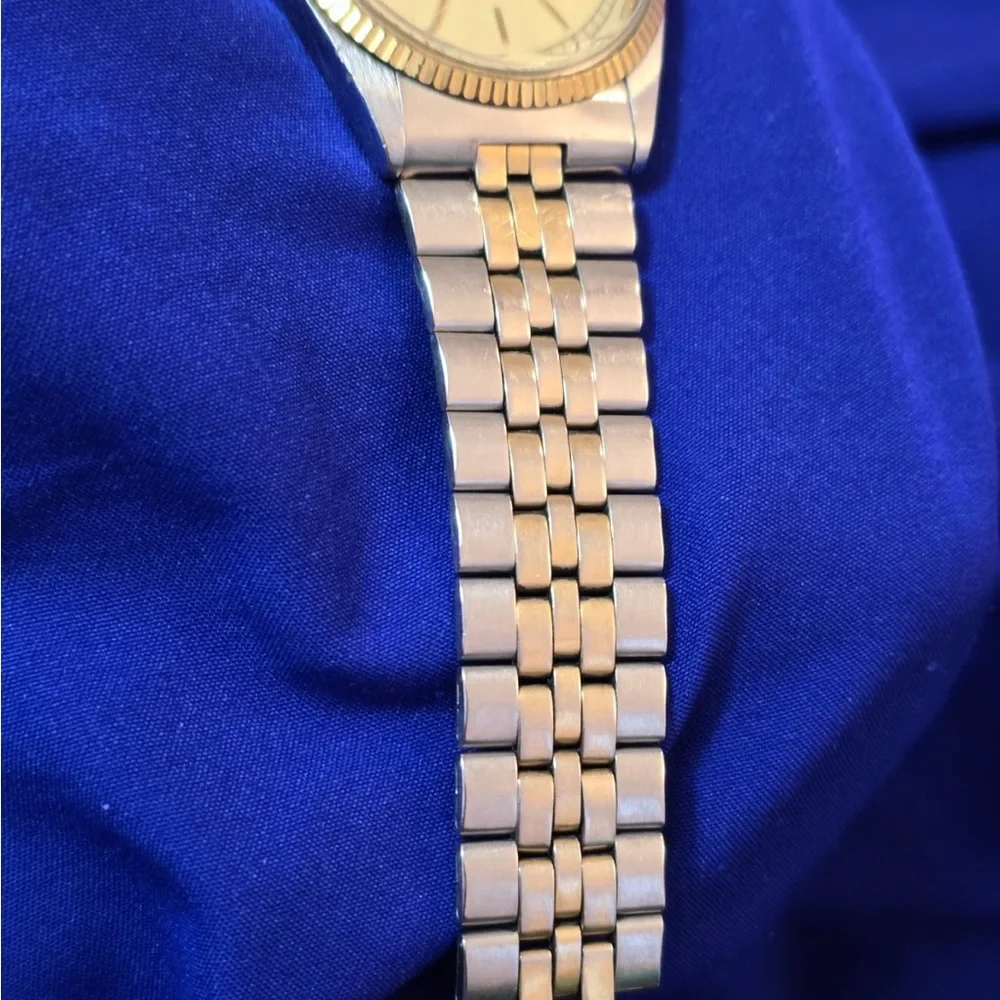 Lorus by Seiko Presideny Day Date Gold Tone Mens Watch